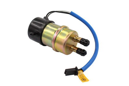 MOTOKU fuel pump front view showing compact design and mounting, helps direct swap replacement