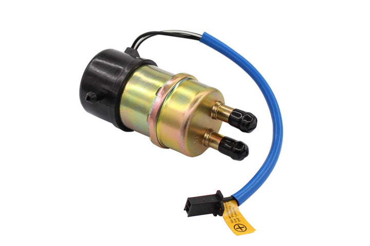 MOTOKU fuel pump front view showing compact design and mounting, helps direct swap replacement