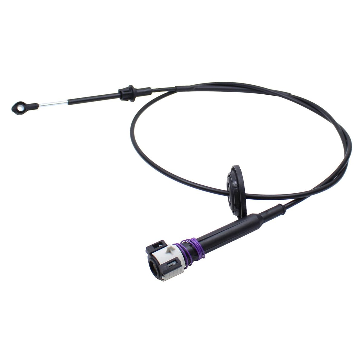 MOTOKU gearshift cable sheath detail highlighting corrosion resistance and durability