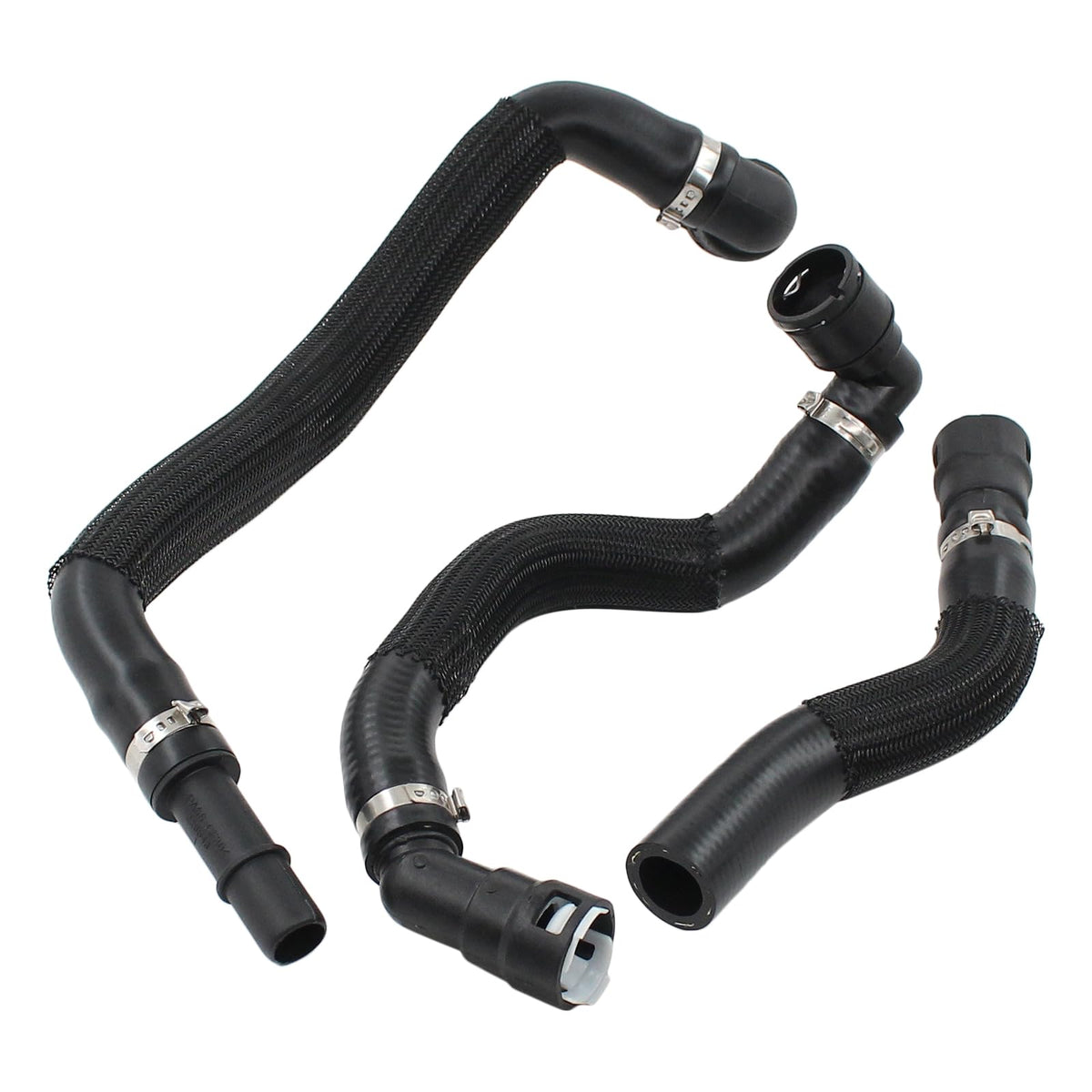 MOTOKU heater supply jumper hose detail highlighting reinforced bends