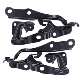 MOTOKU hinges installed on Camry hood showing improved alignment and security