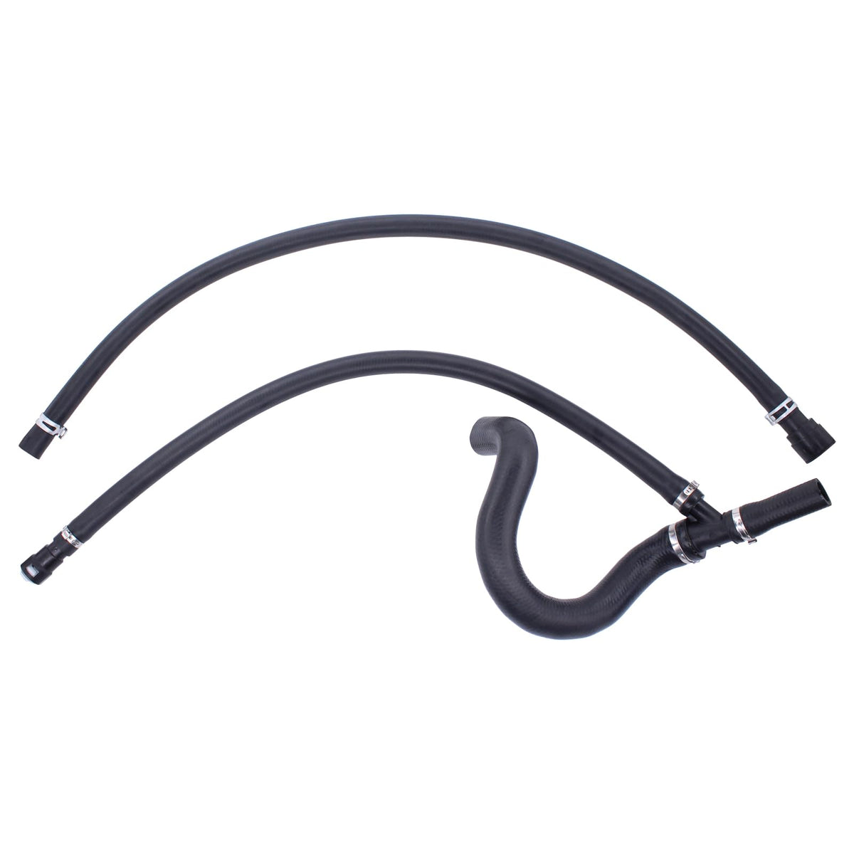MOTOKU hose front view showing complete assembly and fitment benefit