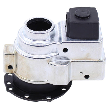 MOTOKU mirror motor front view showing mounting points and plug for easy replacement