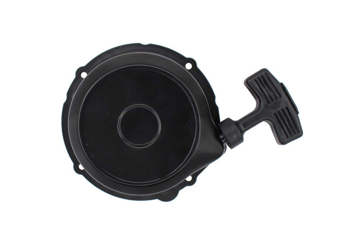 MOTOKU front view of recoil starter assembly showing fitment and mounting points for quick replacement