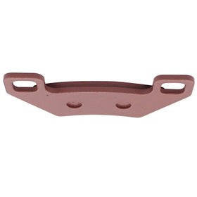 MOTOKU brake pads beside ruler showing exact dimensions for correct fitment