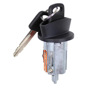 MOTOKU tailgate lock cylinder beside ruler illustrating correct size and scale