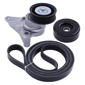 MOTOKU tensioner front assembly showing bolt pattern and ready-fit benefit