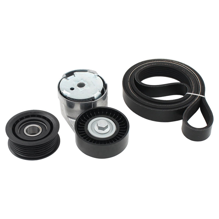 MOTOKU tensioner front view showing mounting and alignment benefit