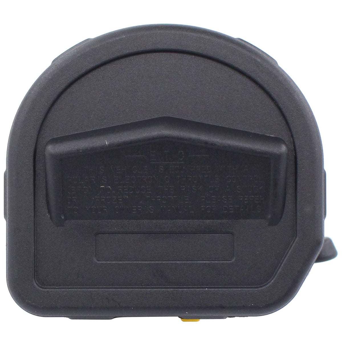 MOTOKU thumb throttle on quad in use showing reliable control benefit
