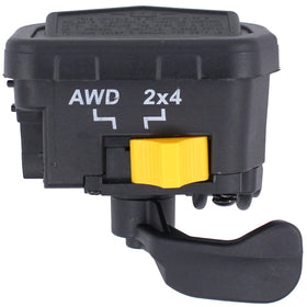 MOTOKU thumb throttle beside coin showing compact size and accurate scale
