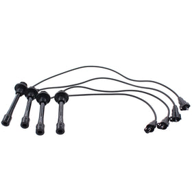 MOTOKU wires laid on engine showing correct lengths for easy installation