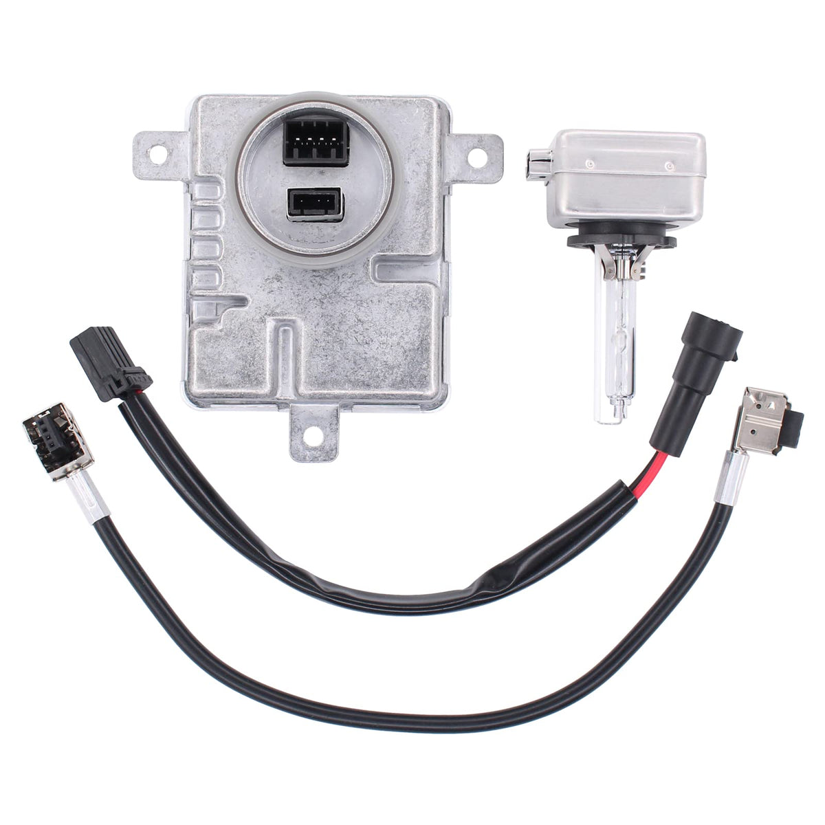 MOTOKU front assembly showing full ballast and bulb for easy replacement