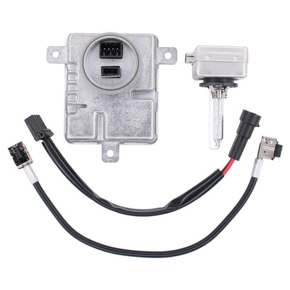 MOTOKU front assembly showing full ballast and bulb for easy replacement