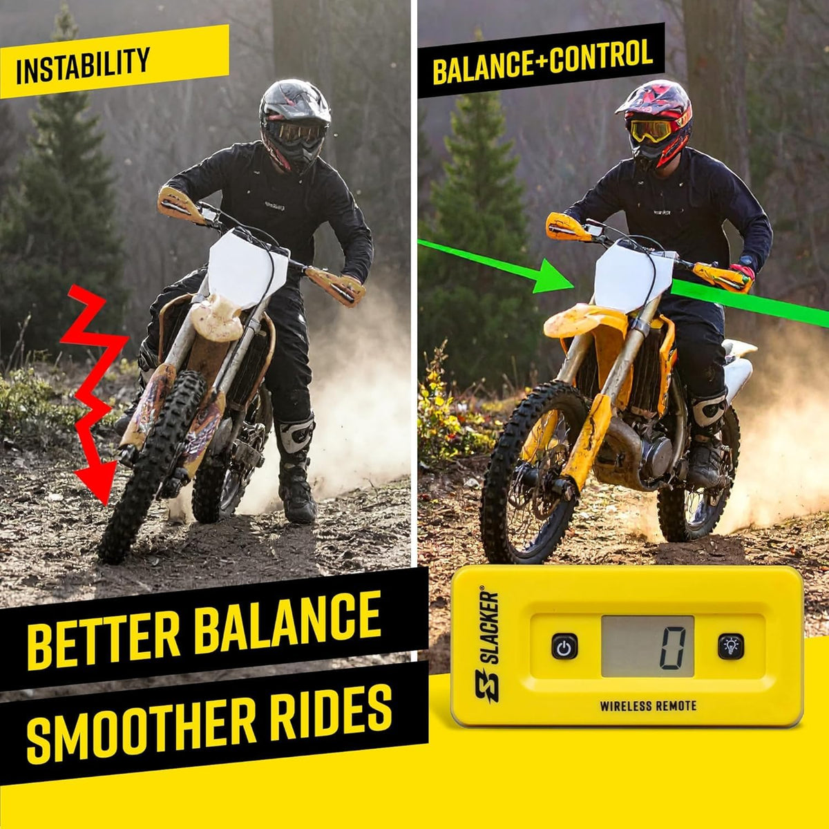 Motool Slacker next to ruler showing compact size for easy storage benefit