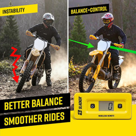 Motool Slacker next to ruler showing compact size for easy storage benefit