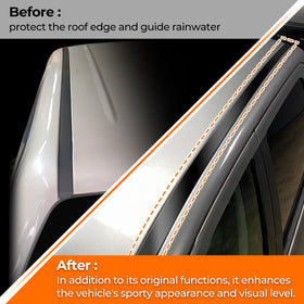 motoparty detail showing glossy black PVC finish and durable texture