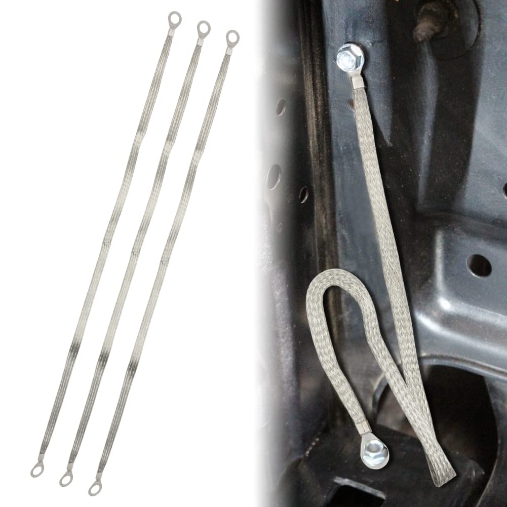 motoparty ground strap front packaging showing 3-piece kit and key specs
