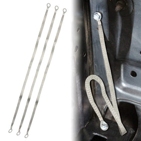 motoparty ground strap front packaging showing 3-piece kit and key specs