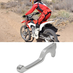 motoparty lever visible during ride demonstrating dependable control