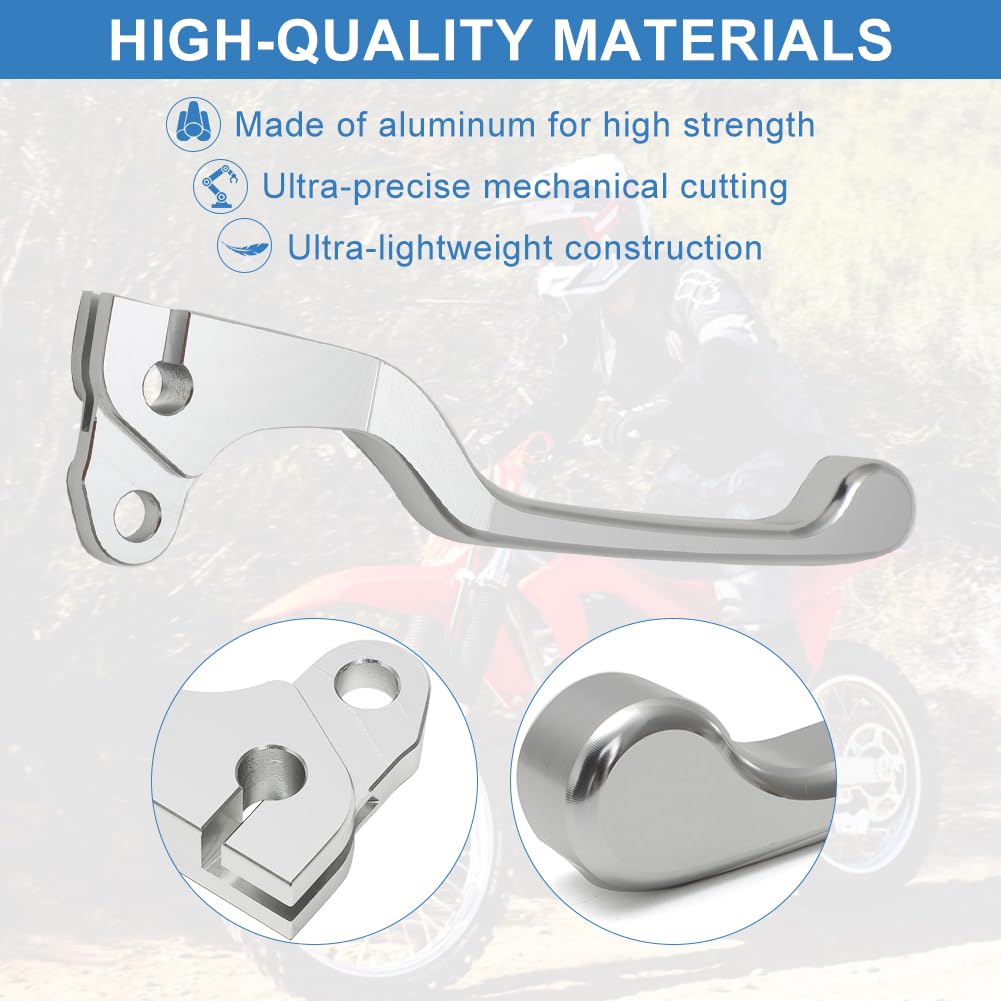 motoparty lever held in hand showing scale and ergonomic benefit
