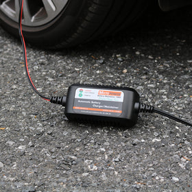 MOTOPOWER AC plug and cable detail showing durable cord and secure power connection benefit