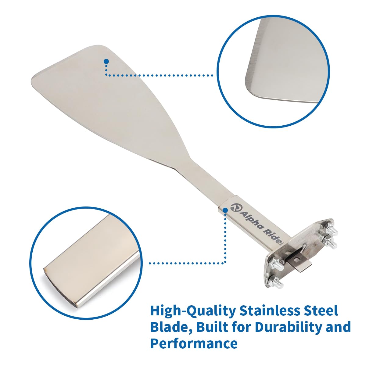 MOTOQUEEN blade and sheath laid flat for safe storage and transport