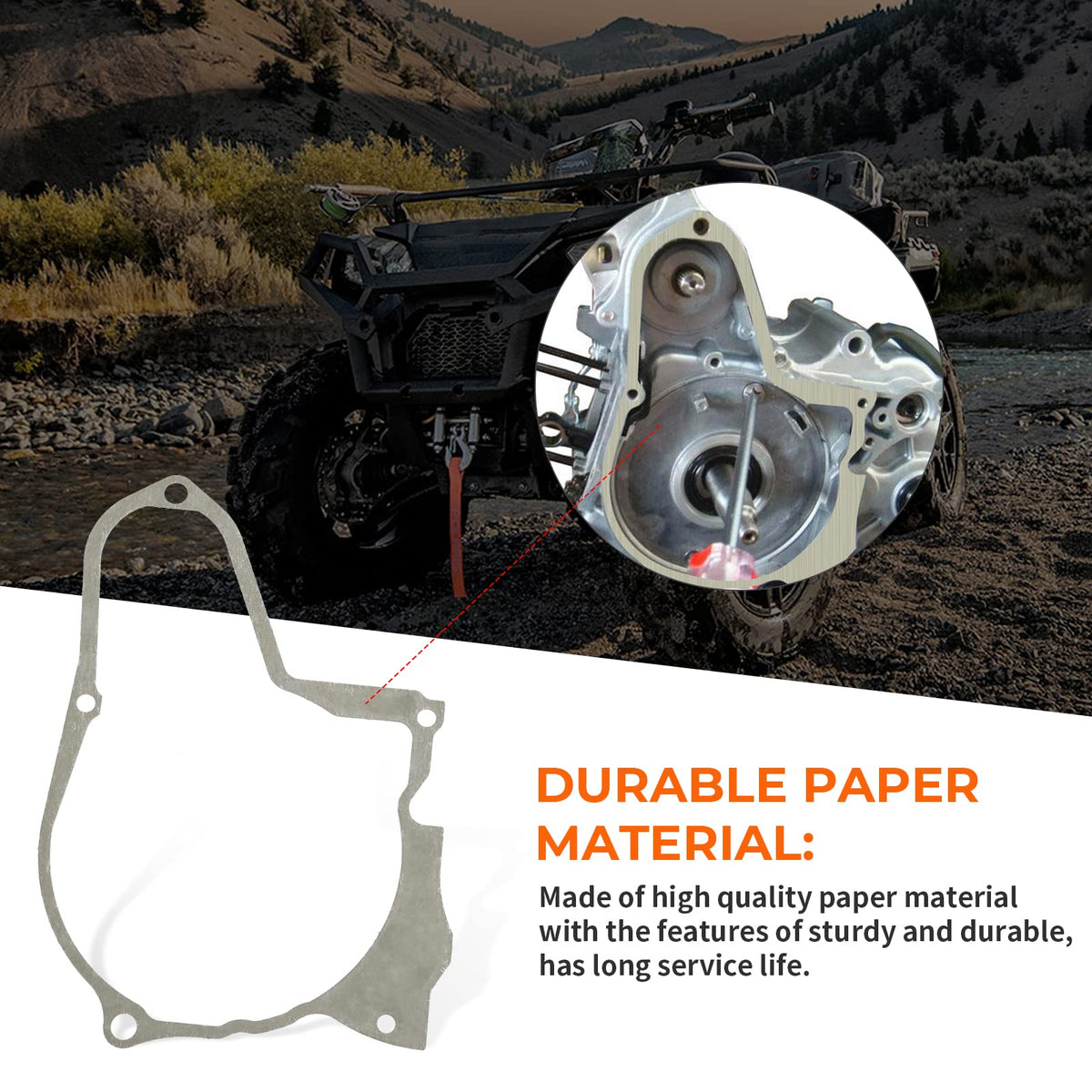 MOTOQUEEN starter chain close-up highlighting alloy steel strength and durability