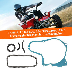 MOTOQUEEN tensioner guides detail demonstrating chain alignment and noise reduction