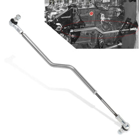 MOTOQUEEN close-up of threaded rod detail for precise adjustment and corrosion resistance