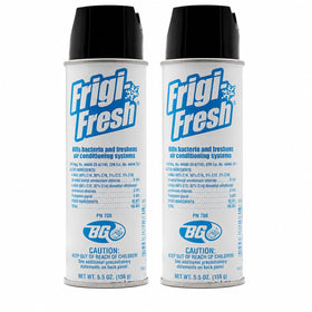 Motor God BG Frigi-Fresh front view showing can and branding, ready for use