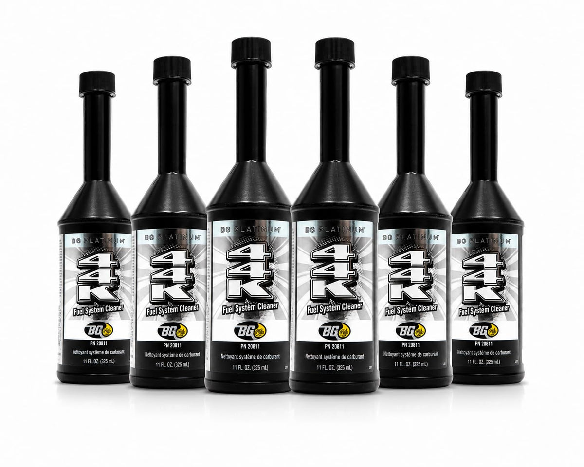 Motor God BG Platinum 44K front packaging showing six bottles and benefits
