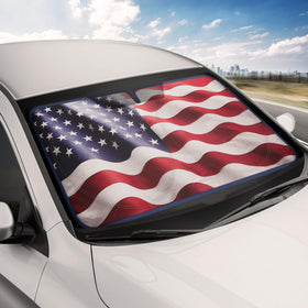 Motor Trend Americana close-up of reflective material showing heat-blocking texture