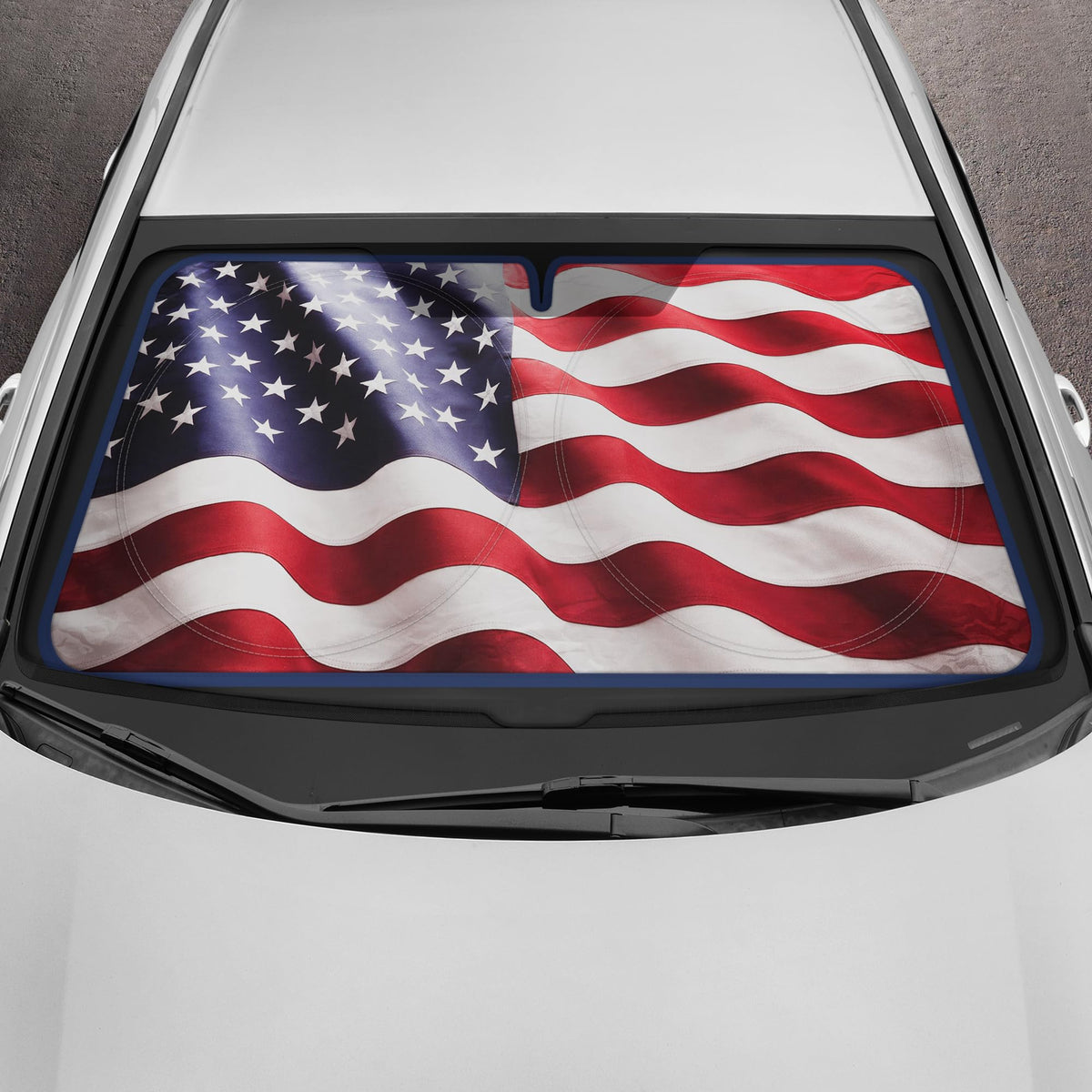 Motor Trend Americana folded storage compactly in trunk for easy portability benefit