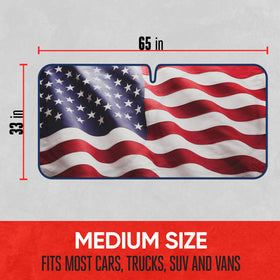 Motor Trend Americana detailed stars and stripes print highlighting patriotic appeal