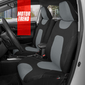 Motor Trend close-up of neoprene texture demonstrating waterproof durability