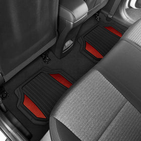 Motor Trend non-slip backing detail providing stable, no-shift performance
