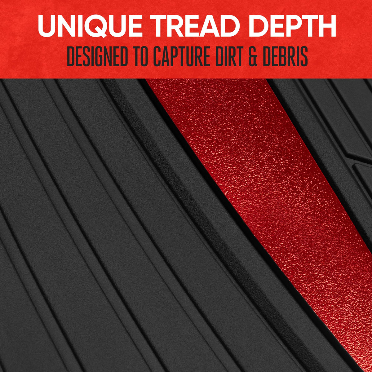 Motor Trend rear mats installed showing full coverage and easy care