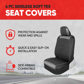 Motor Trend close-up of fabric texture showing durable soft weave