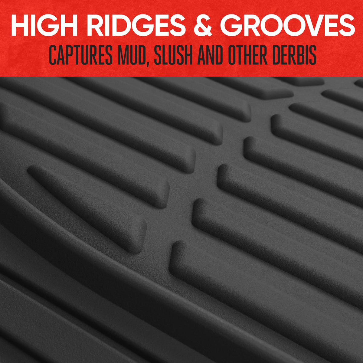 Motor Trend deep-dish edge close-up containing spills for interior protection