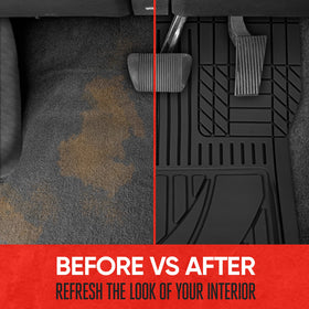 Motor Trend underside nibs detail preventing mat movement for safety