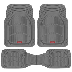 Motor Trend front packaging view showing included gray mats and features benefit: clear product identification