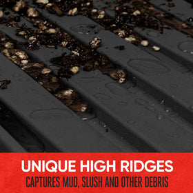 Motor Trend driver-side installed mat offering protection and pedal clearance