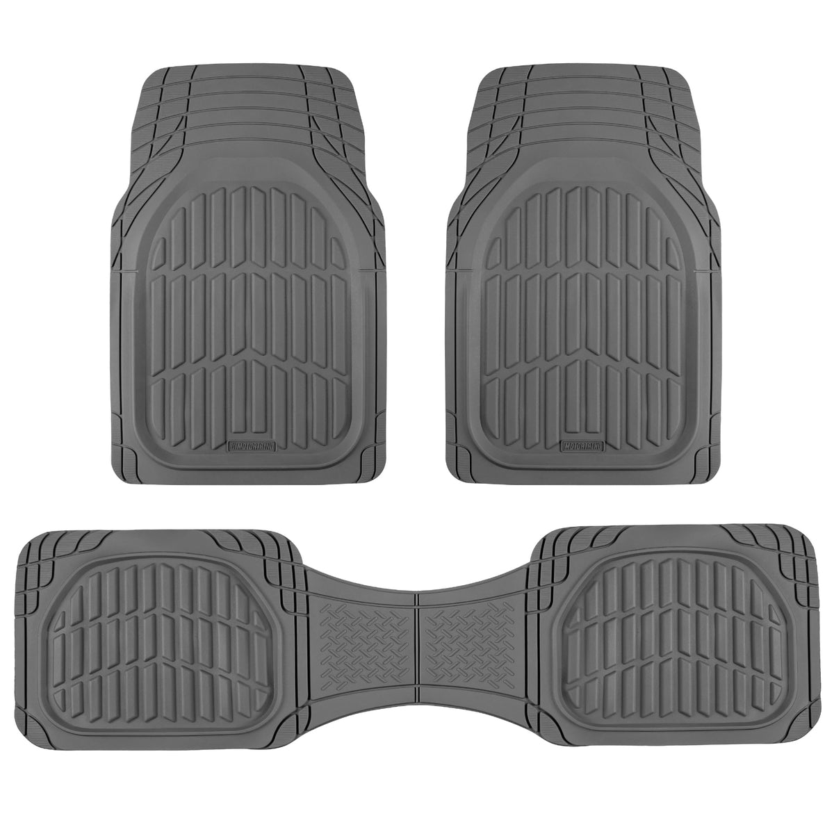 Motor Trend front mat view showing full coverage and easy protection