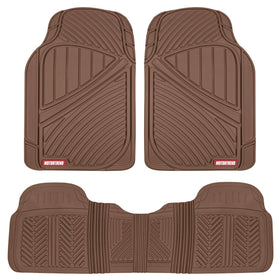 Motor Trend front mat top view showing full coverage and waterproof protection