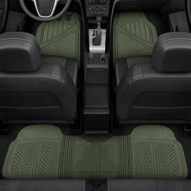 Motor Trend front mat top view showing full coverage and protection