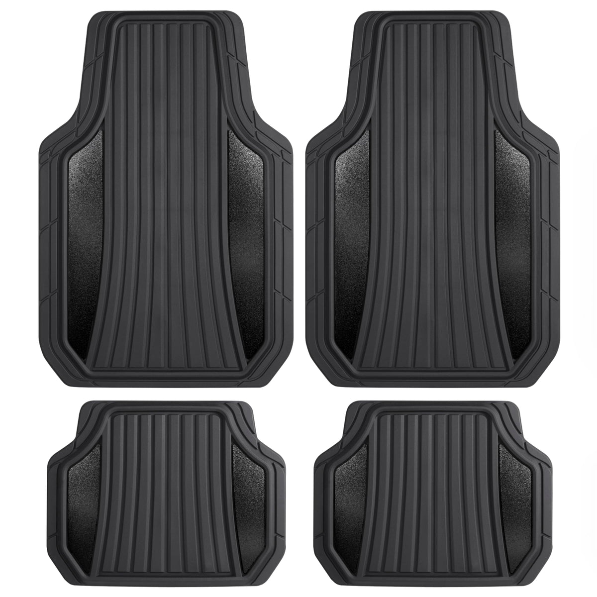 Motor Trend front mats full set shown installed for durable interior protection