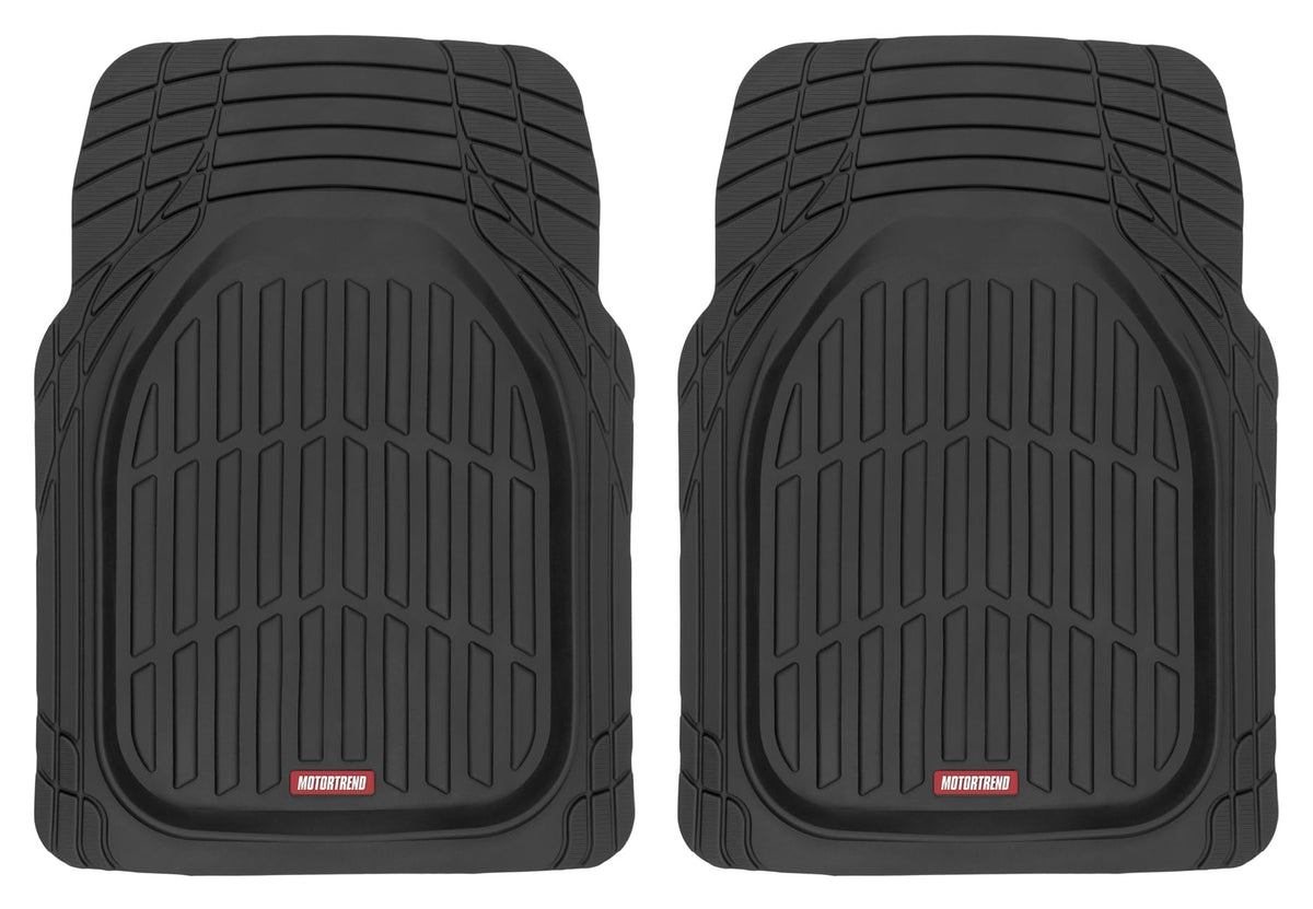 Motor Trend front packaging showing mat pair and fit protection