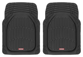 Motor Trend front packaging showing mat pair and fit protection