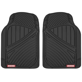 Motor Trend front packaging view showing durable mats and fit information for protection