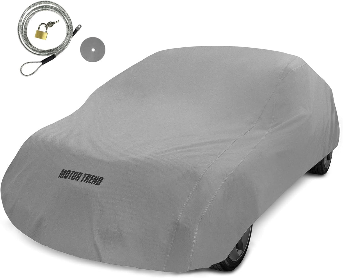 Motor Trend front profile view showing full coverage and exterior protection